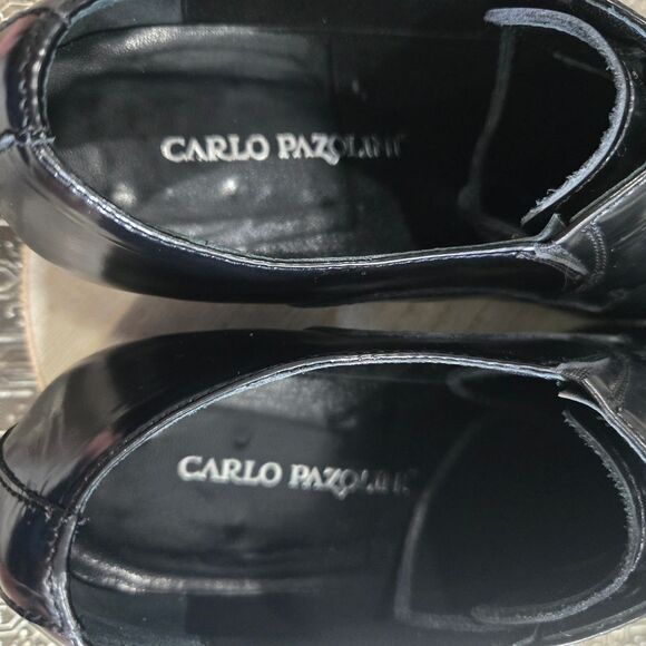 Carlo Pazolini Classic Black Leather Men\'s Dress Shoes Size 6.5 main image 9